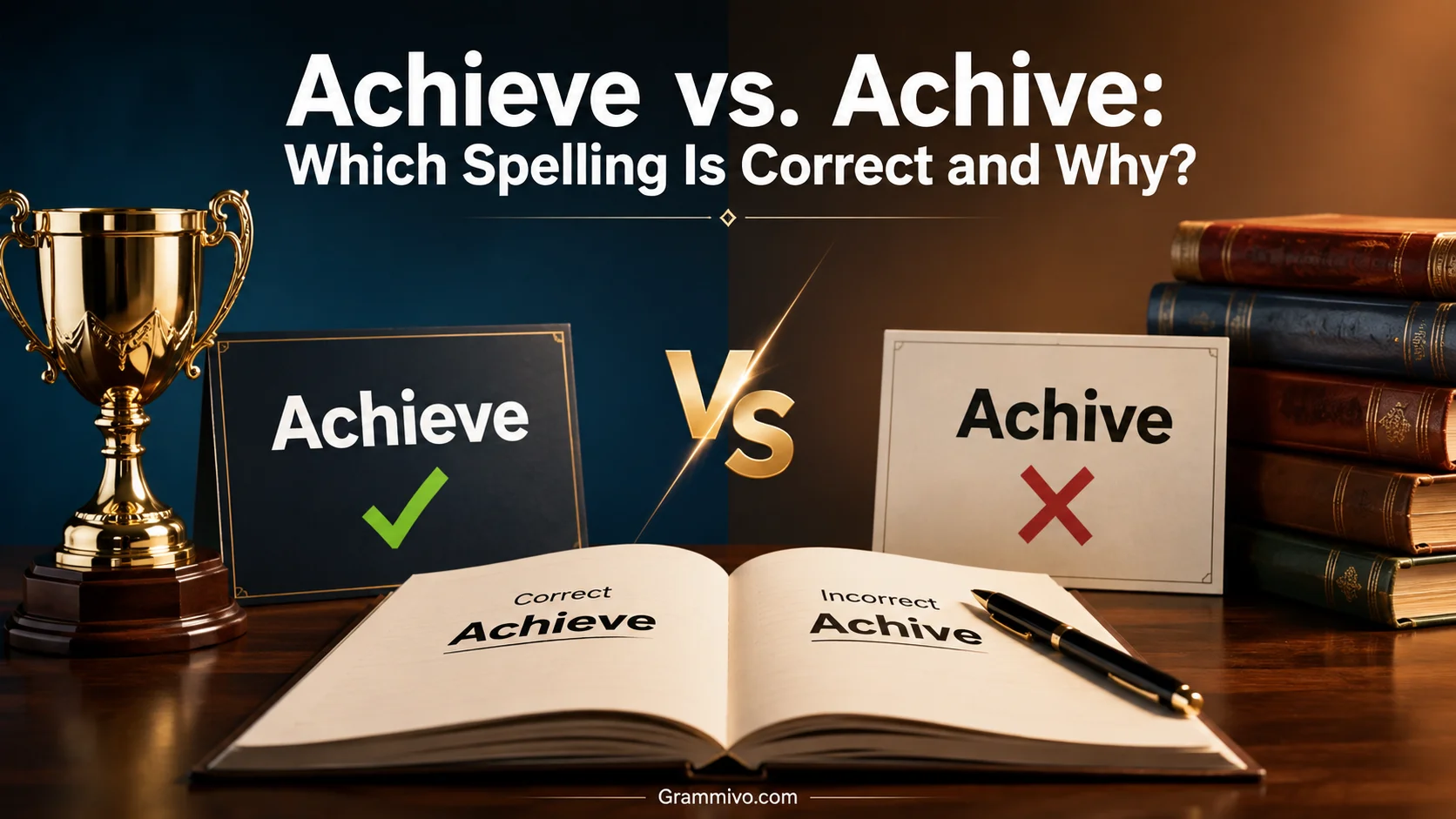 Achieve vs. Achive