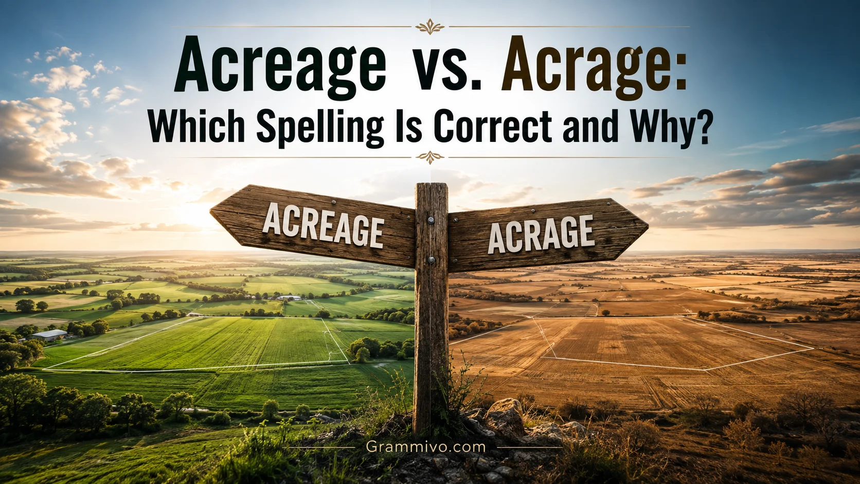 Acreage vs. Acrage