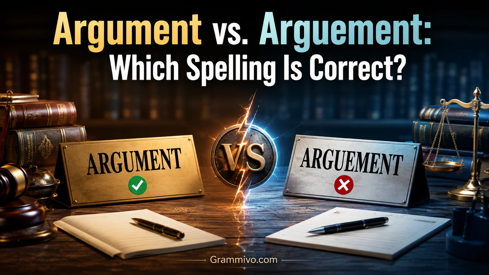 Argument vs. Arguement