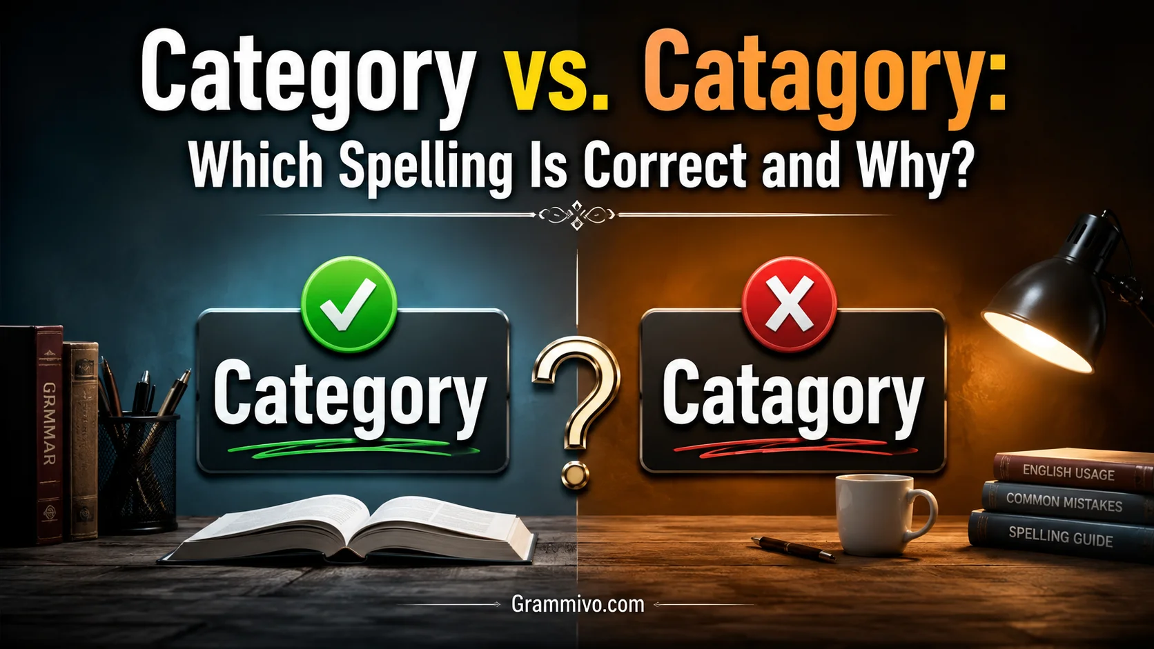 Category vs. Catagory