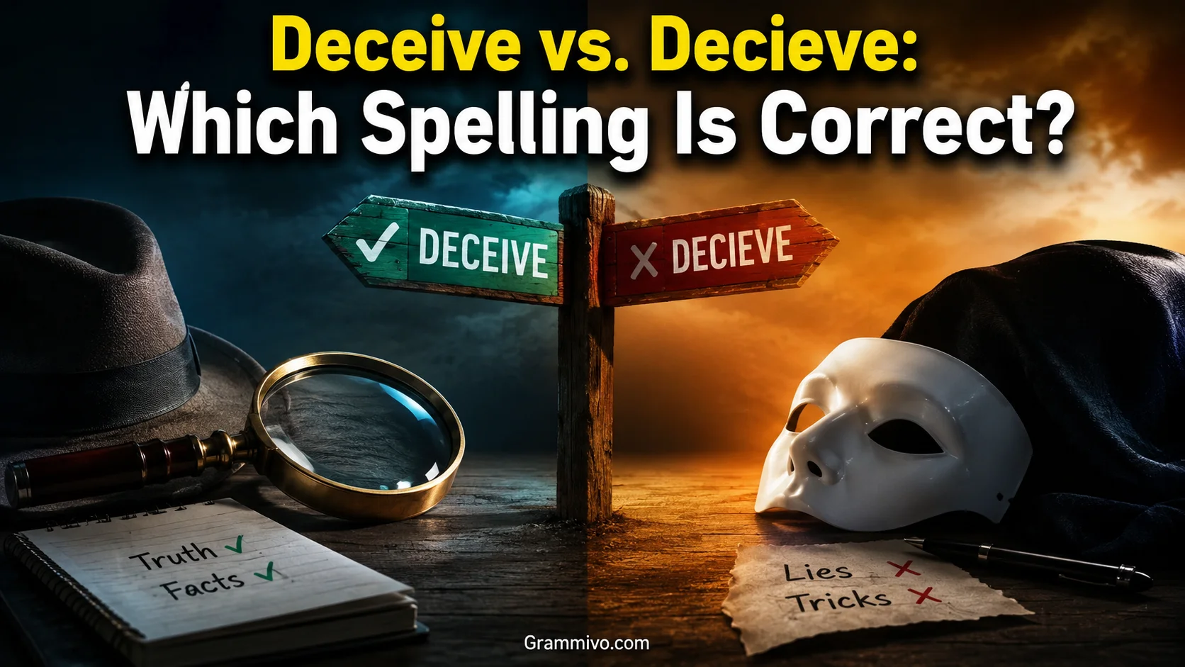 Deceive vs. Decieve