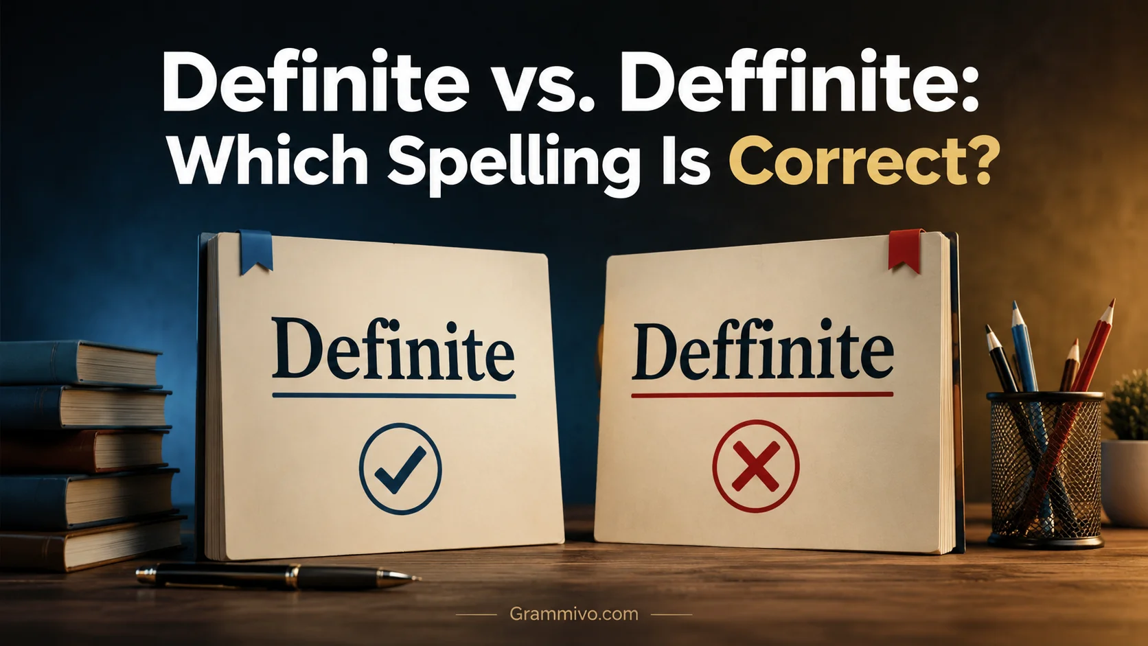 Definite vs. Deffinite