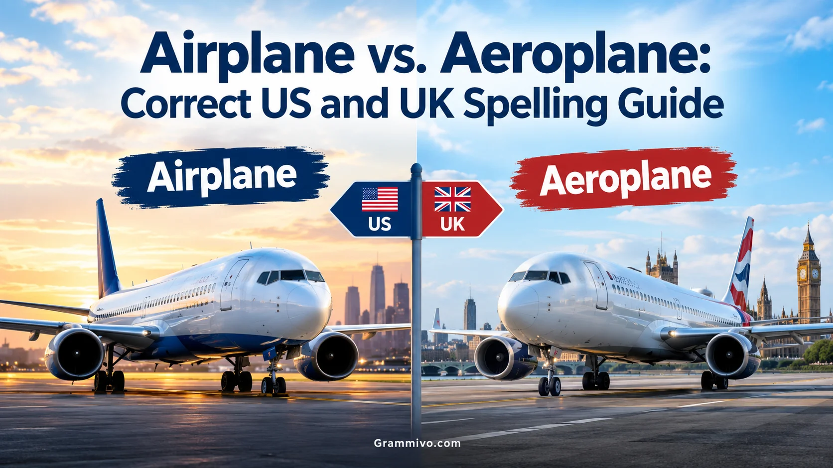 Airplane vs. Aeroplane