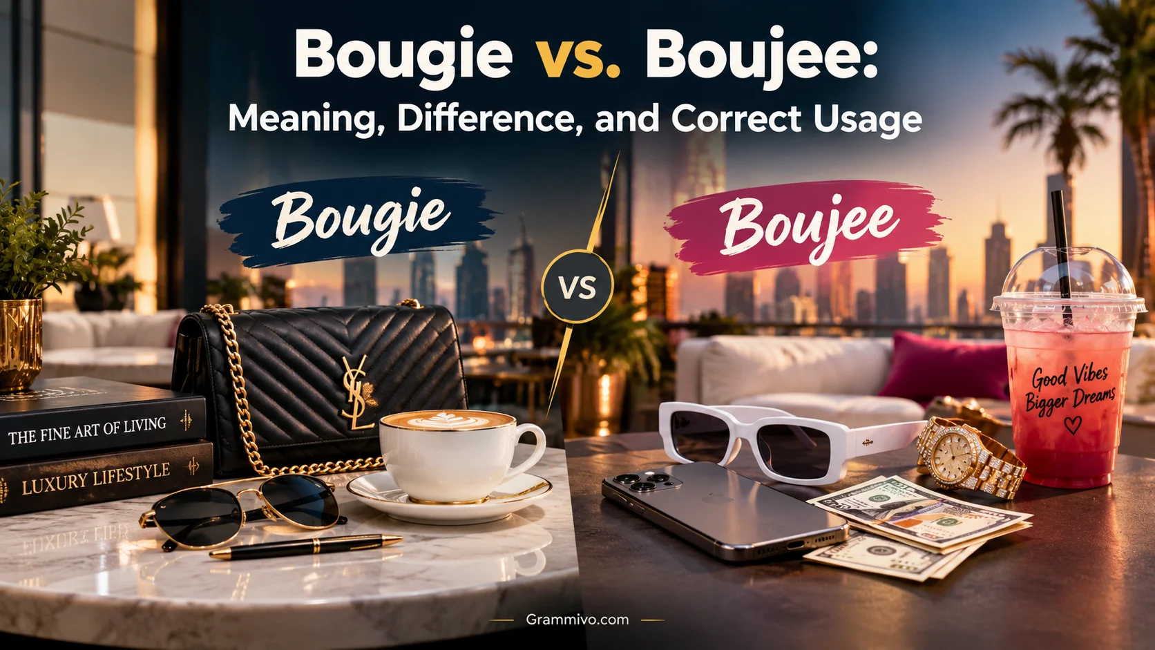 Bougie vs. Boujee