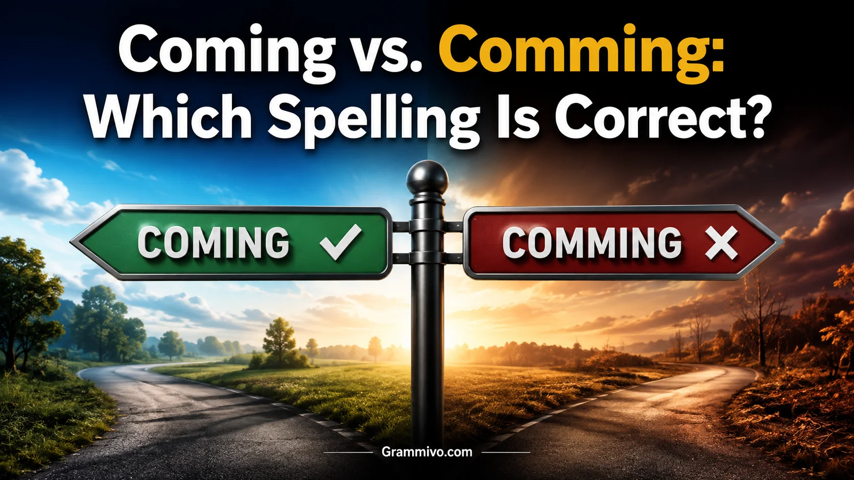 Coming vs. Comming