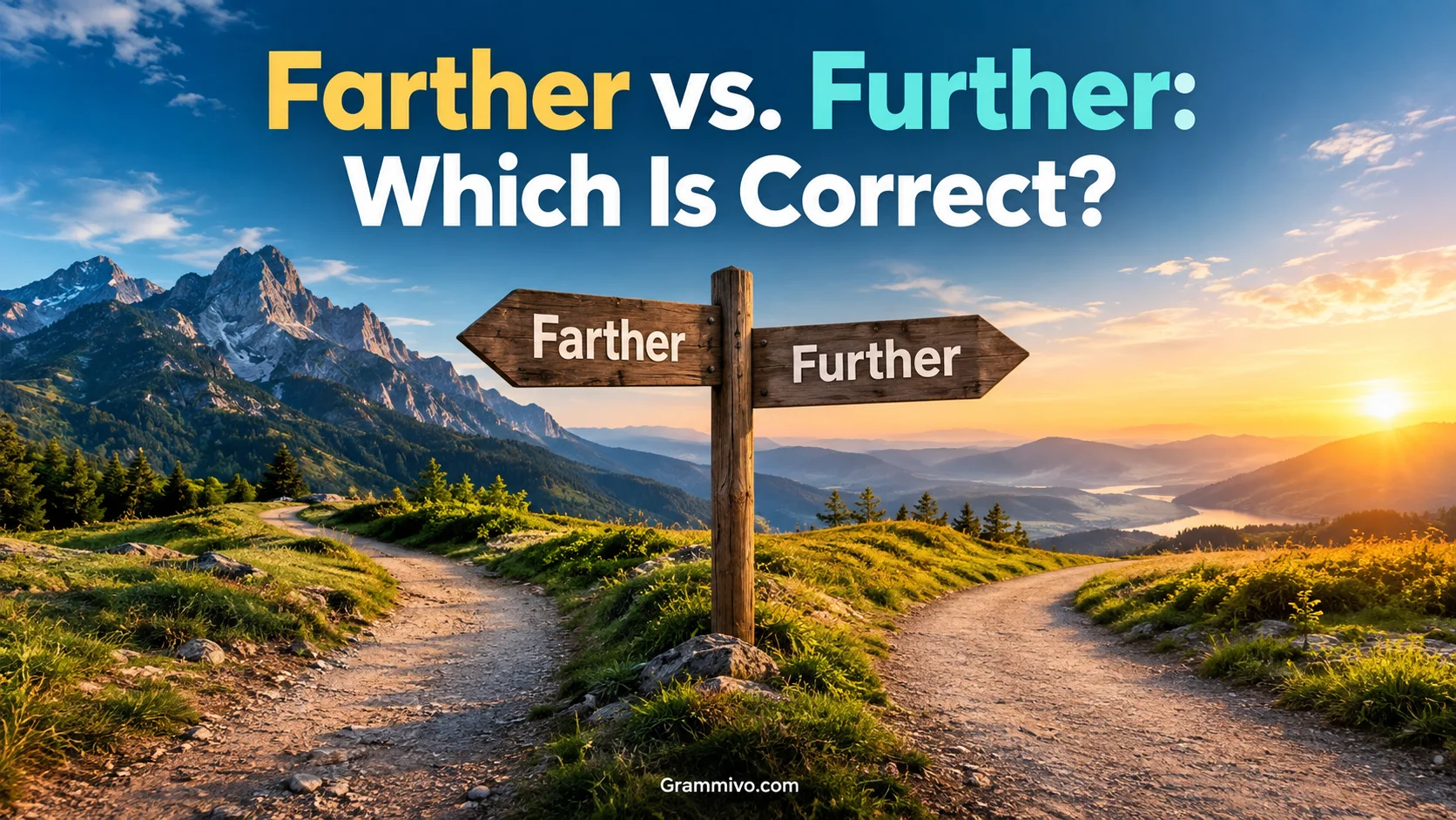 Farther vs. Further