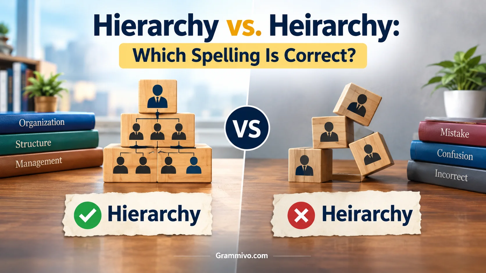Hierarchy vs. Heirarchy