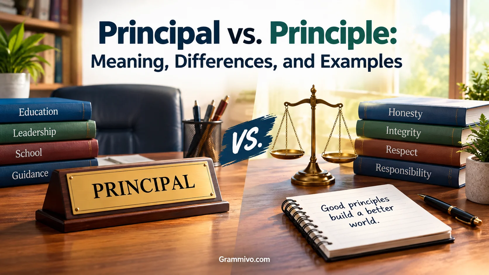 Principal vs. Principle
