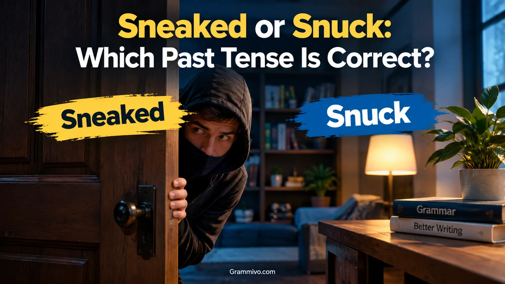 Sneaked or Snuck