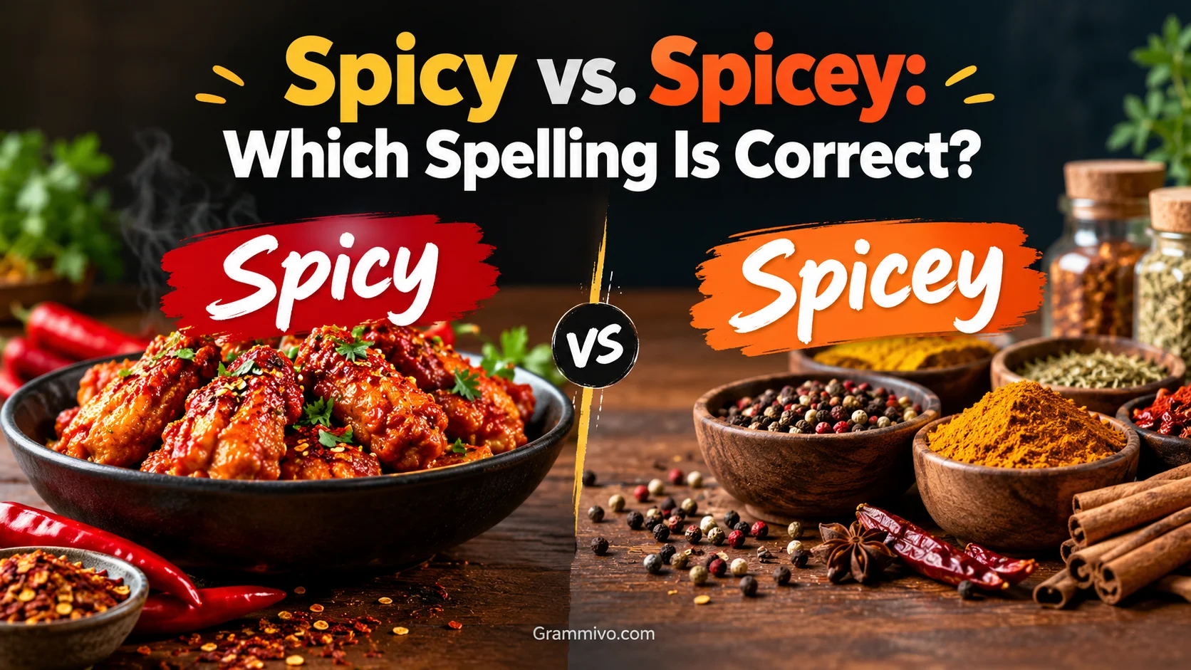 Spicy vs. Spicey