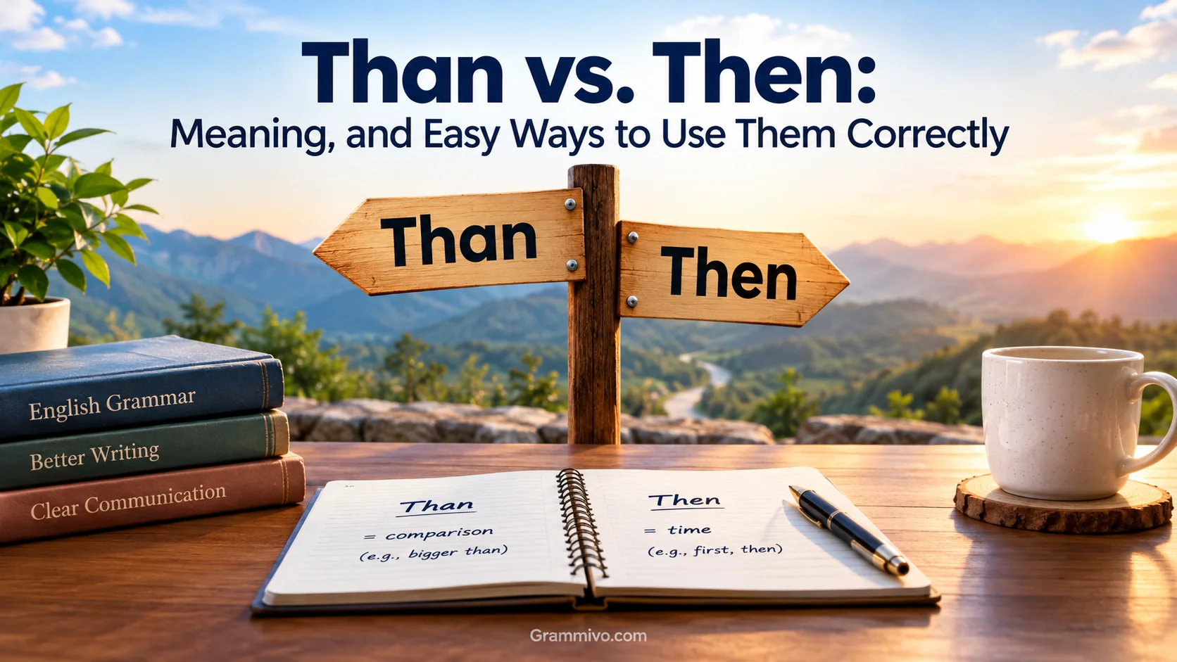 Than vs. Then