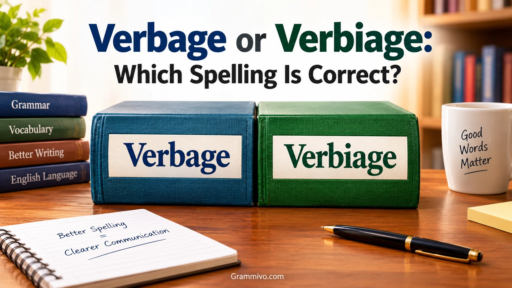 Verbage or Verbiage