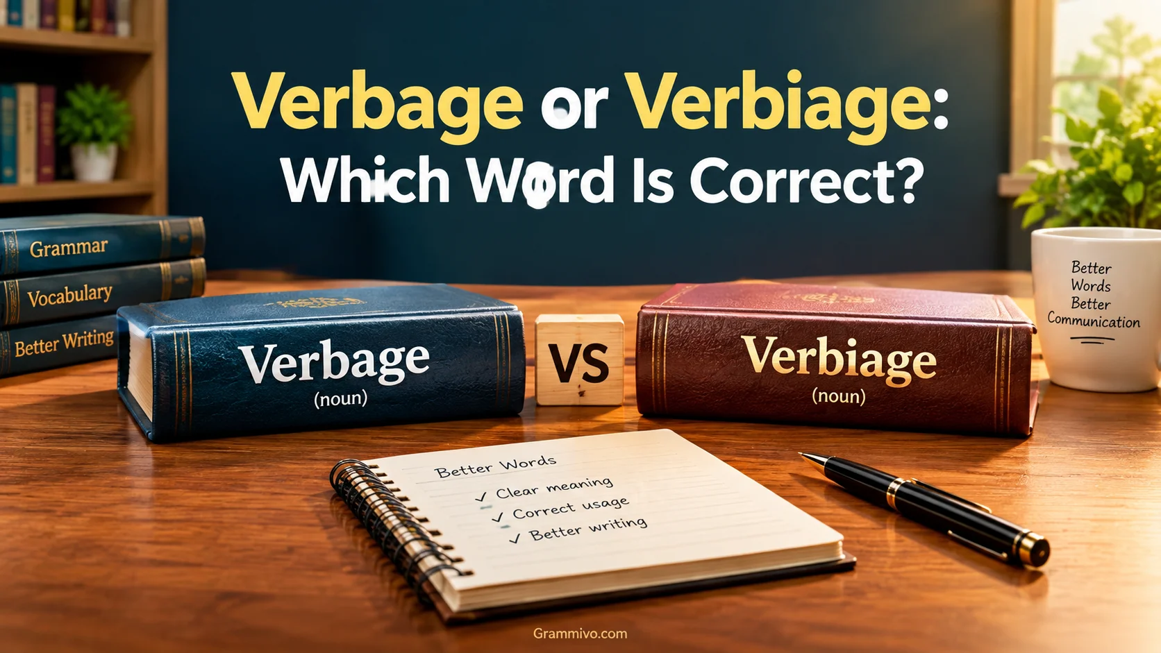 Verbage or Verbiage
