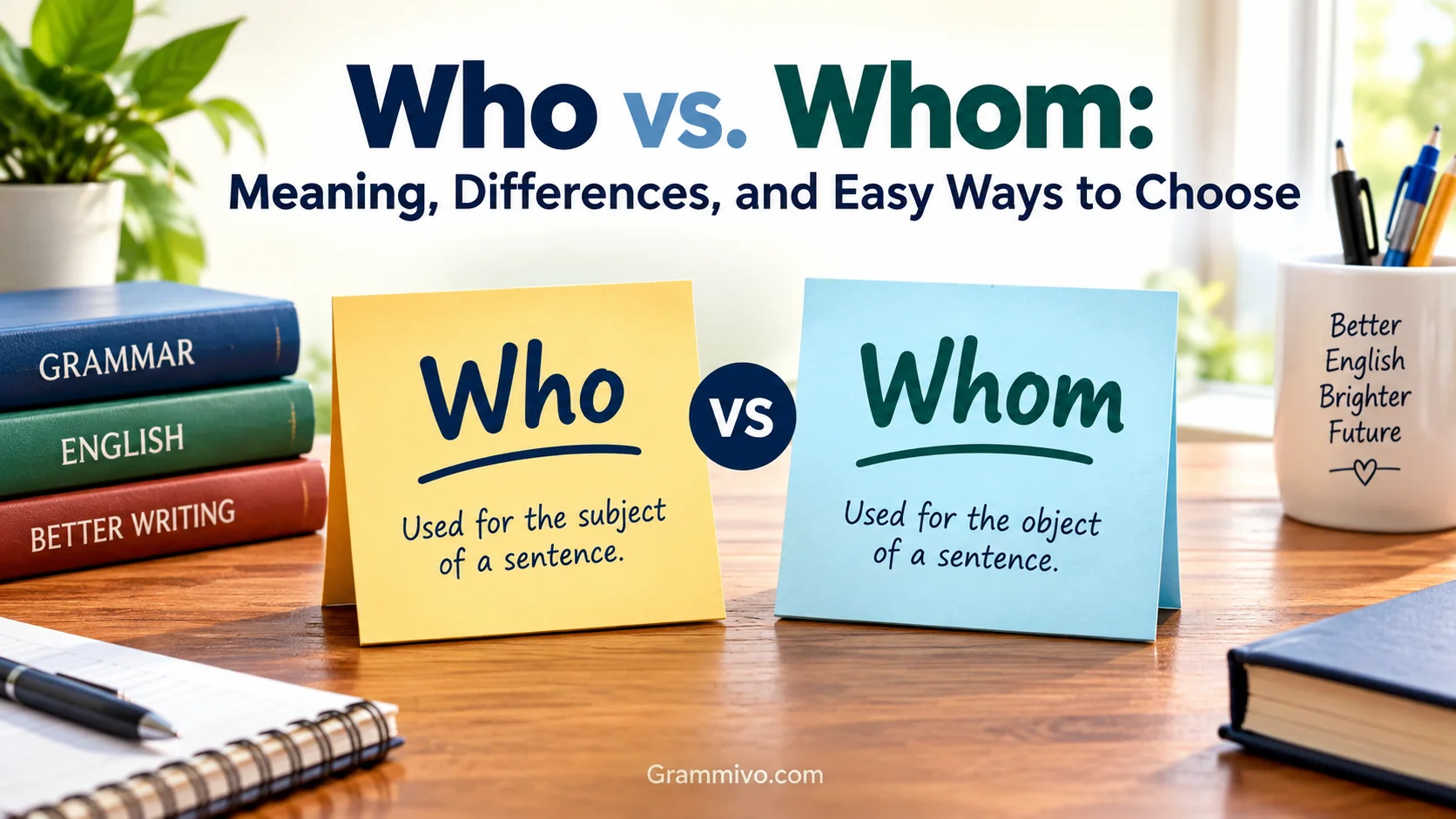 Who vs. Whom