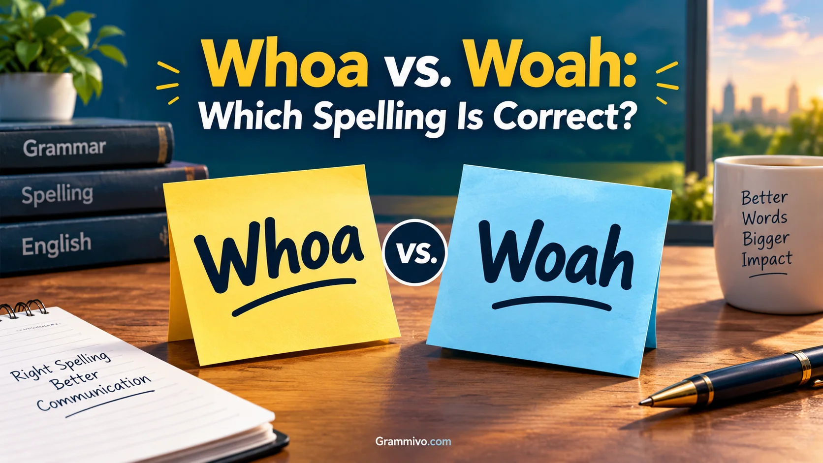 Whoa vs. Woah
