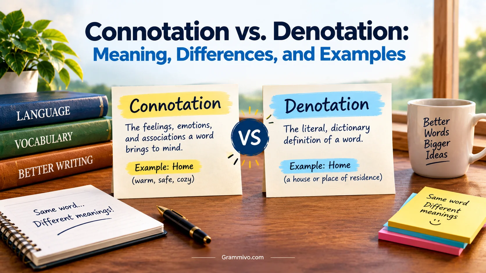 Connotation vs. Denotation