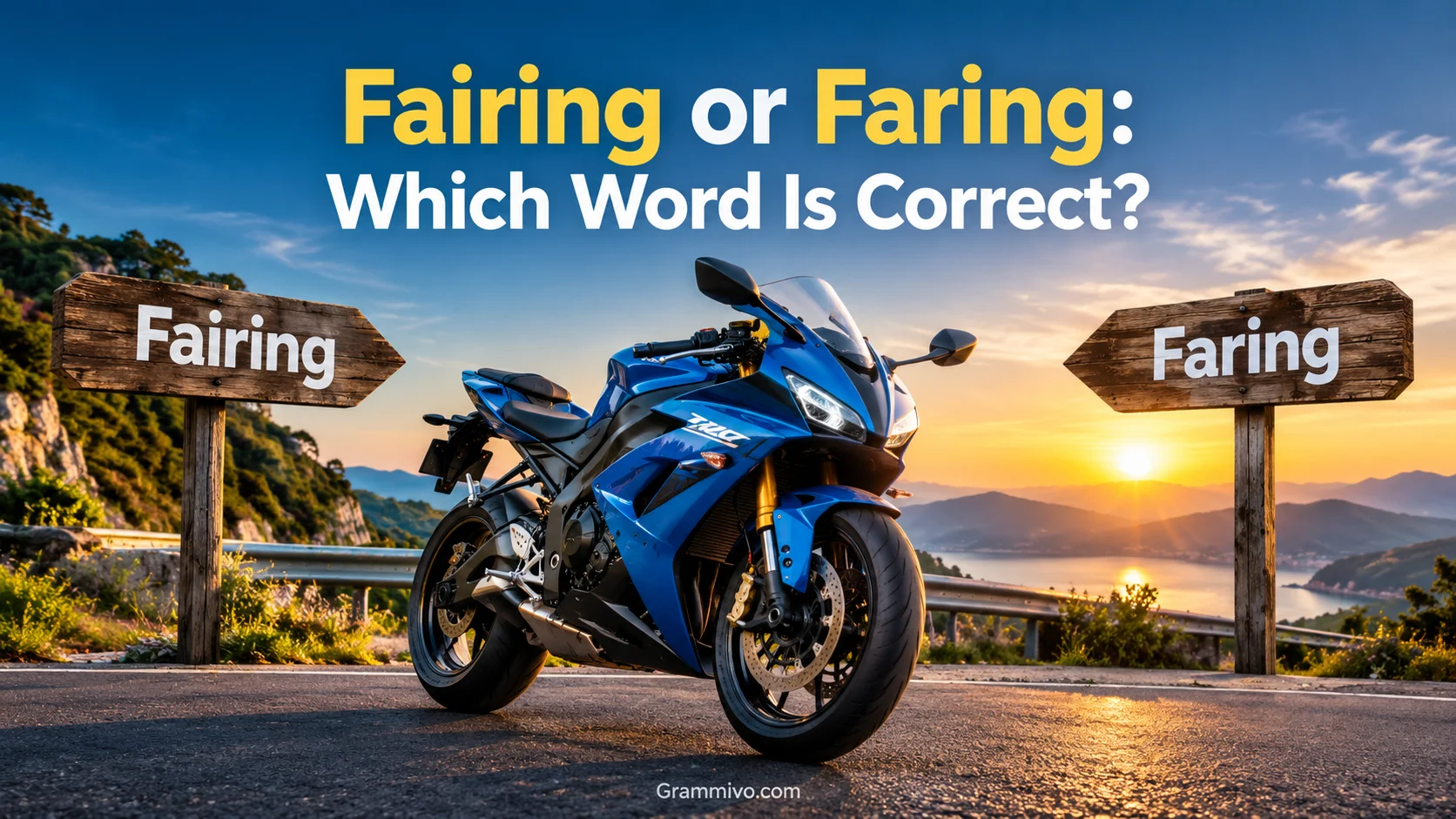 Fairing or Faring