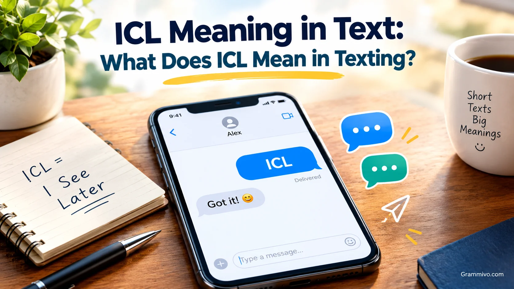ICL Meaning in Text
