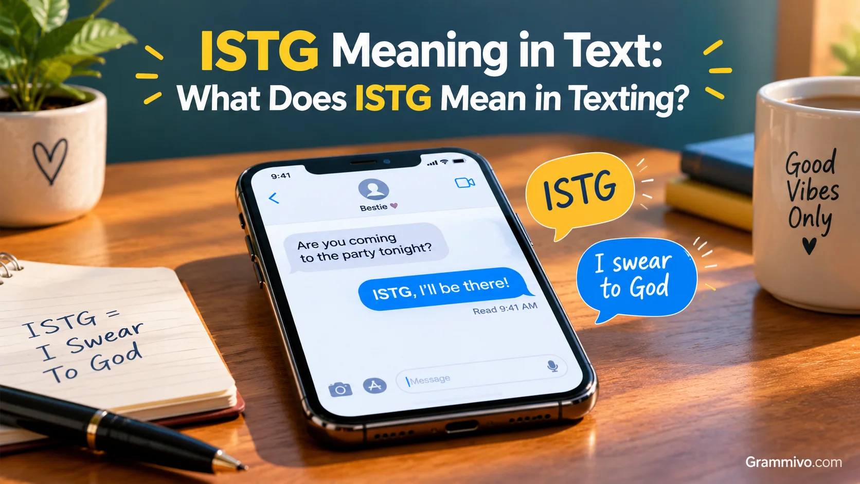 ISTG Meaning in Text