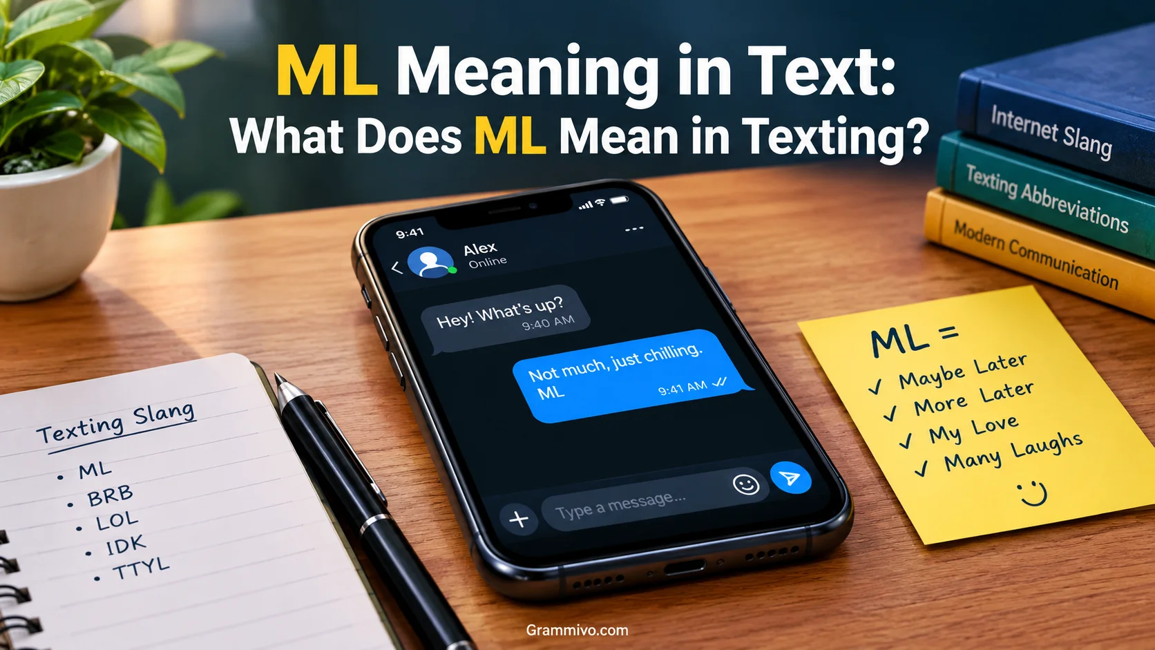 ML Meaning in Text