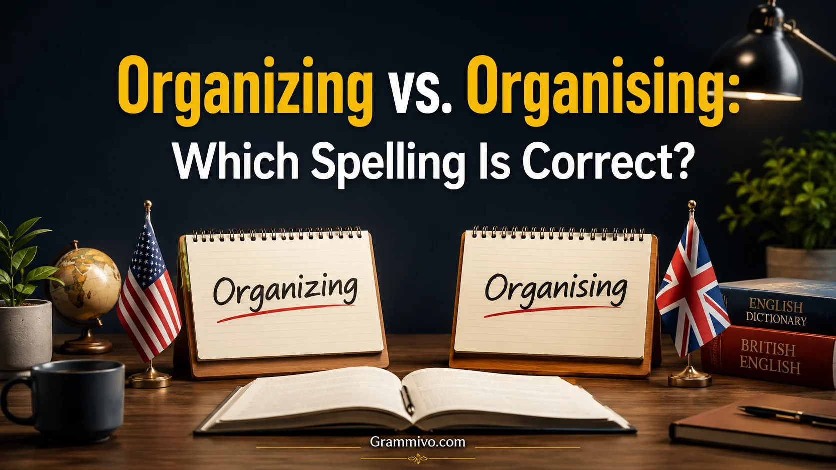 Organizing vs. Organising