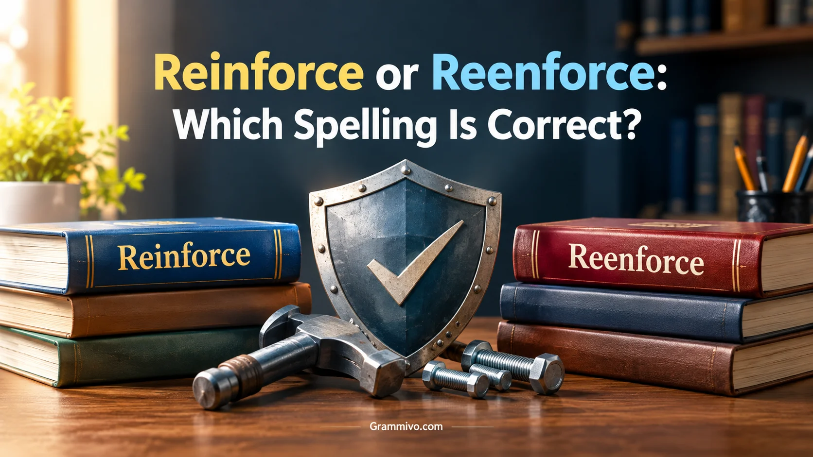 Reinforce or Reenforce