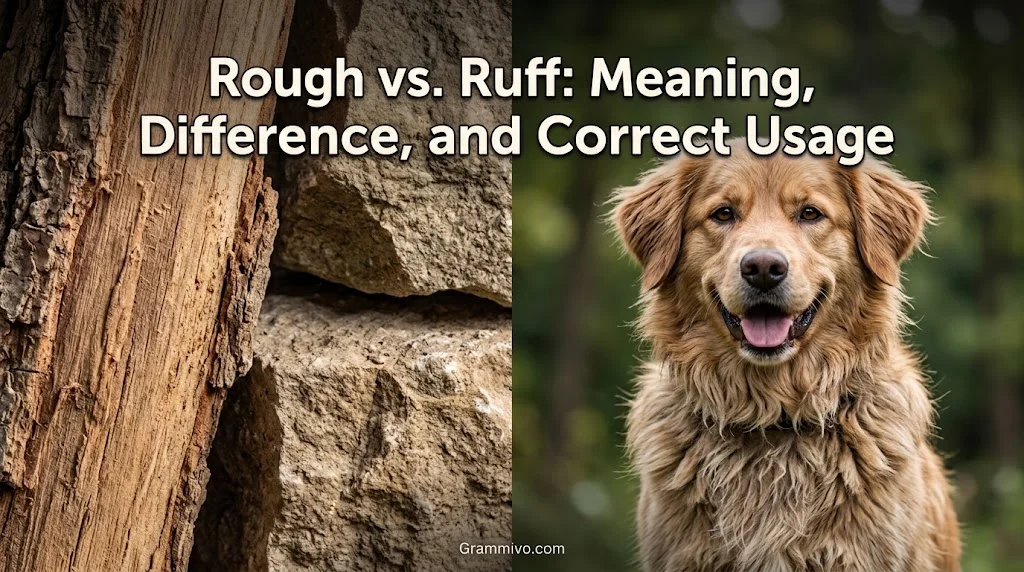 Rough vs. Ruff
