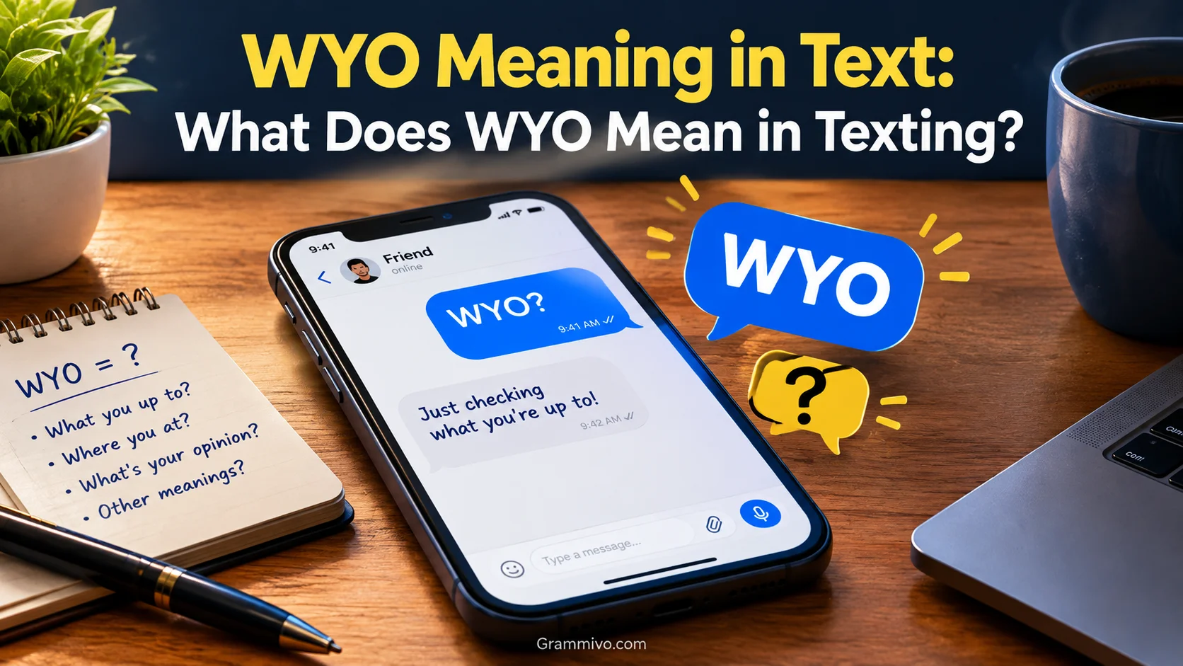 WYO Meaning in Text